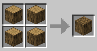 Схема крафта: Дубовая древесина
