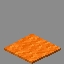 Оранжевый ковёр Майнкрафт