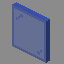 Синяя стеклянная панель Майнкрафт
