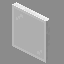 Белая стеклянная панель Майнкрафт