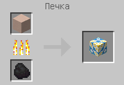 Схема крафта: Белая глазурованная керамика